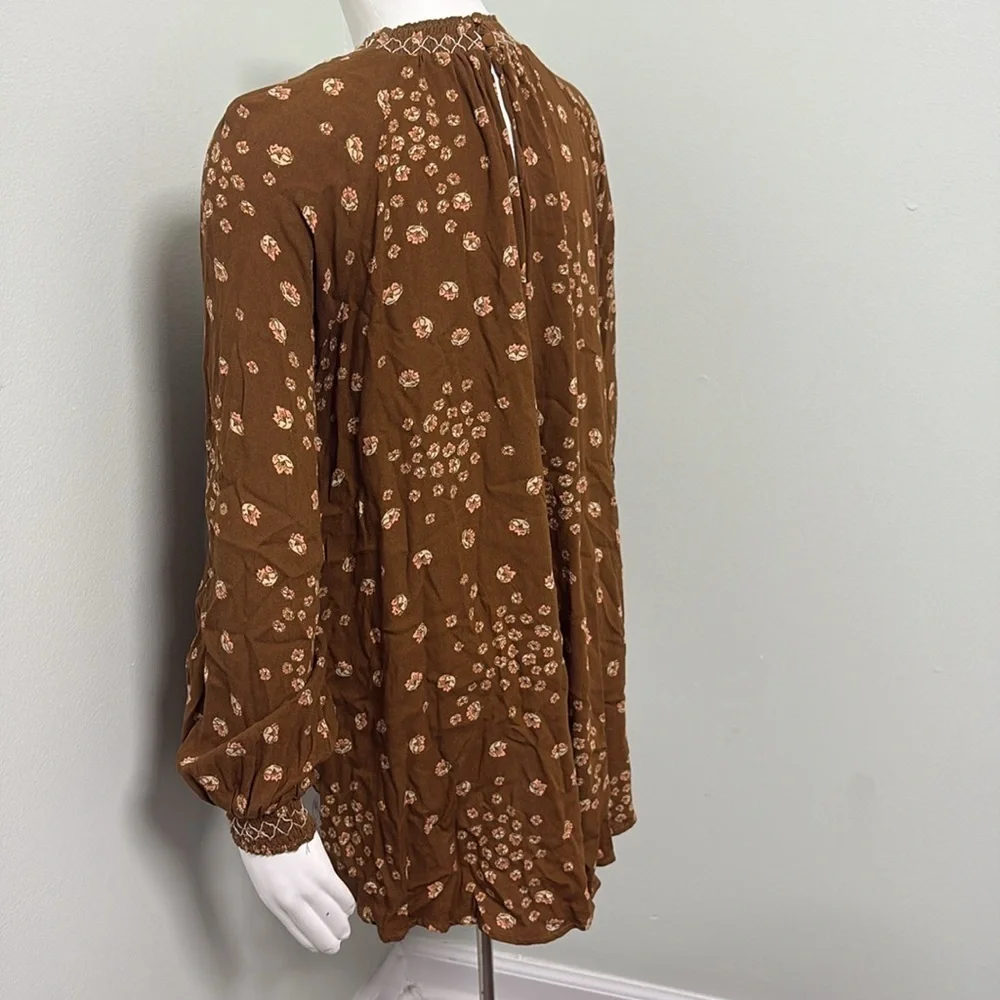 Revolve Free People Flower In Her Hair tunic dress in Mustard XS